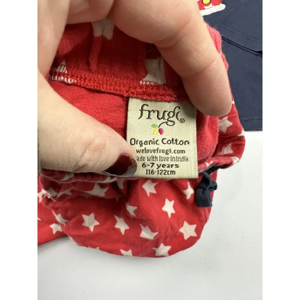 Boys Frugi Pajamas Size 6-7 years